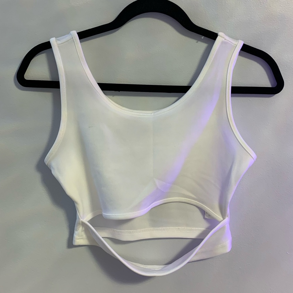 Cut-Out Cropped Tank